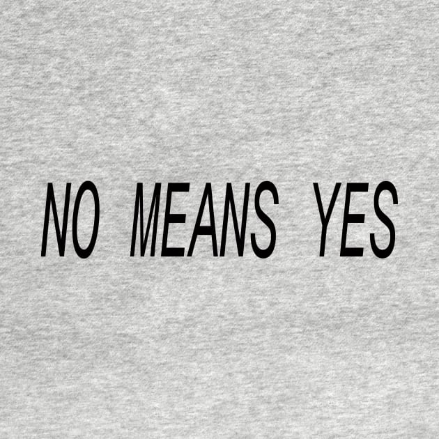 no means yes by mmdesign